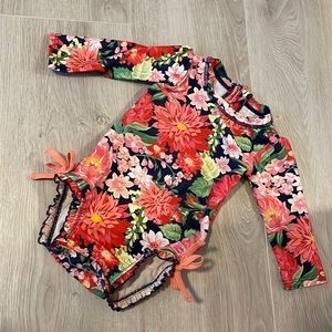 Ruffle Butts Rashguard Suit